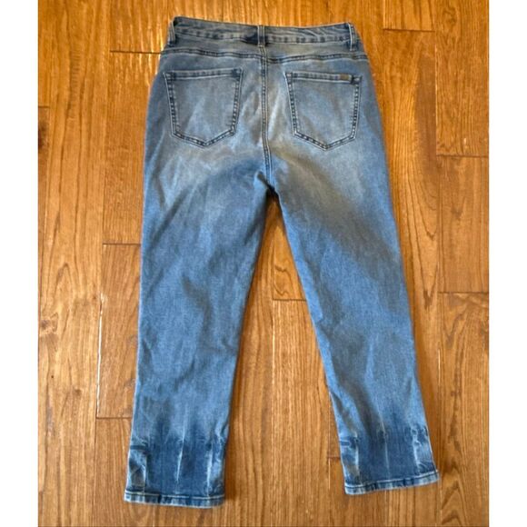 DG2 Diane Gilman denim straight leg jeans size 6 - Picture 8 of 8